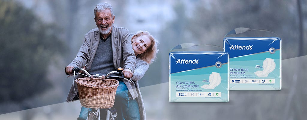 Man & Woman Riding a Bike