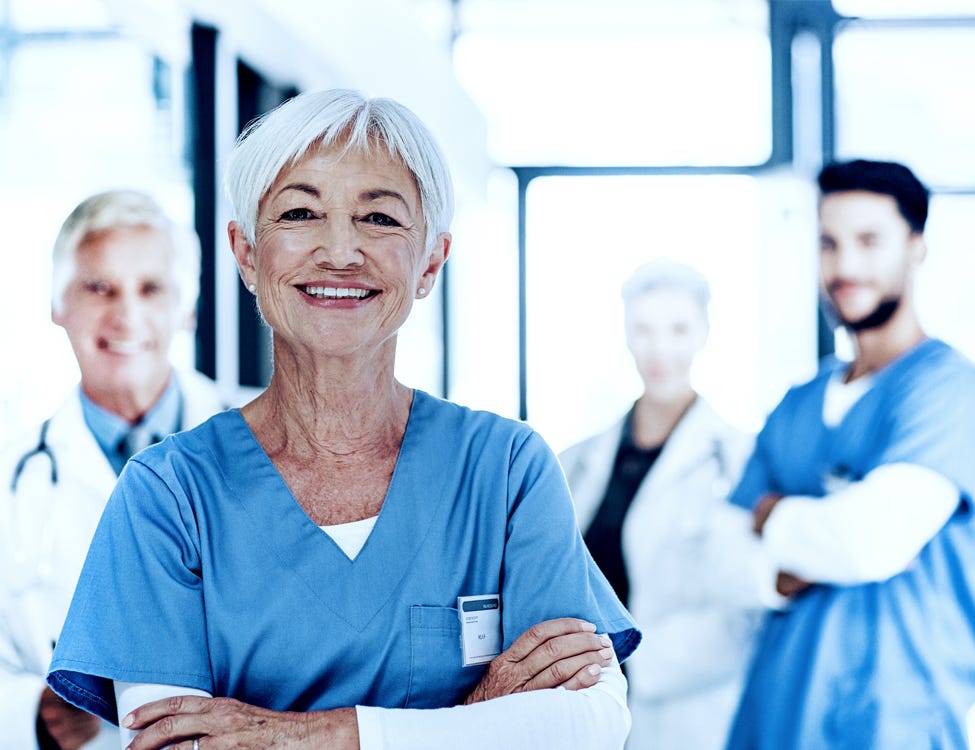 Group of healthcare professionals